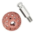 thumbnail image 1 of Rueda pulidora de Neumilaros, 38 mm Cabezal Abrasivo para reparacióno de neumética rueda pulidora de grano graso con varilla de conexión, 1 of 7
