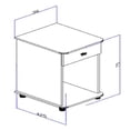 thumbnail image 3 of Armario Multiuso, Gabinete, Mueble Porta Garrafón Bertolini  ASM 153 Blanco, 3 of 4