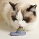 thumbnail image 2 of Bolas de hierba gatera giratorias, juguetes para masticar, juguetes autoadhesivos para gatos que rechinan los dientes. gris, 2 of 9