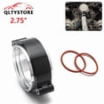 thumbnail image 1 of 2.75''70mm Aluminum Quick Release V-Band Clamp for Intake Intercooler Pipe Black, 1 of 5