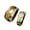 White women's, variant on Mens Titanium Ring Wedding Band Cubic Zirconia 14K Gold Plated Couple Ring Men Women Wedding Rings With Gift Box