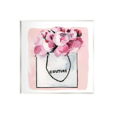 Stupell Industries Blooming Pink Peonies Glam Arrangement Graphic Art Unframed Art Print Wall Art, Design by Jennifer Paxton Parker