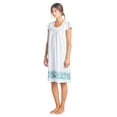 thumbnail image 2 of Casual Nights Women's Cap Sleeves Floral Lace Nightgown, 2 of 2