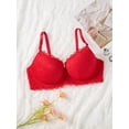 thumbnail image 1 of Plus Floral Lace Underwire Bra, 1 of 4