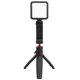 thumbnail image 2 of ULANZI Juego de Luces de Relleno Tablero de Luz Suave Fotografía Video Light Trípode Ajustable Combo 6 Soporte para Teléfono Móvil para Vlog Selfie Video corto en Vivo Amonsee No, 2 of 7