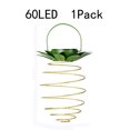thumbnail image 1 of 1 paquete de 60 luces LED solares de piña para exteriores, luces solares colgantes, luces solares con asas, luces LED de alambre de cobre para exteriores, impermeables, decoración de jardín, luces co JAMW Sencillez, 1 of 5