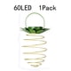 thumbnail image 4 of Linterna colgante de piña de 60 luces solares para árboles, 4 of 4
