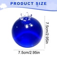 thumbnail image 3 of Blueberry Squishy Stress Ball, Blue Fruit Fidget Stress Reliever, 3 in Soft Squeeze Desk Decor for Travel and Party Favors, 3 of 6