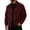 Red, variant on GrmtClth Autumn Mens Halloween Mummy Print Overshirt Jacket Long Sleeve Snap Front Loose Silhouette Halloween Weekend Outerwear Green 2XL