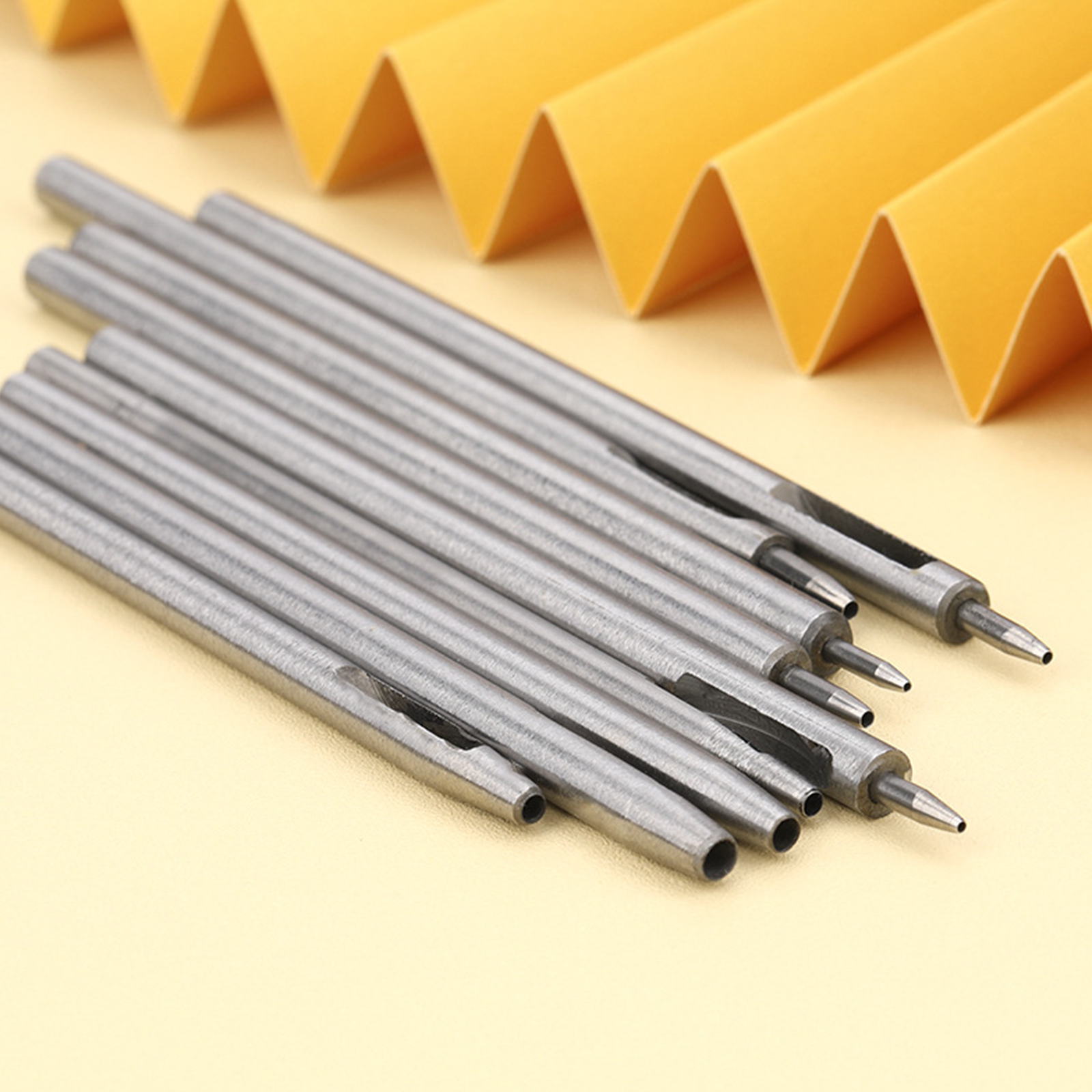 Hole Puncher Set 1-13mm Round Hole Puncher Cutter Leather Puncher Tool Practical Hollow Hole Puncher Cutter Tool