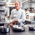 thumbnail image 3 of Thomas Keller Insignia par Hestan - Chauffe-Beurre en Acier Inoxydable 0,75 Litre, Compatible avec Plaque à Induction, 3 of 8