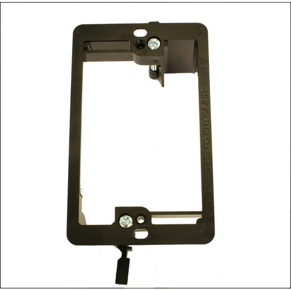 Wall plate: Single Gang Wallbox, Low Voltage Existing Construction