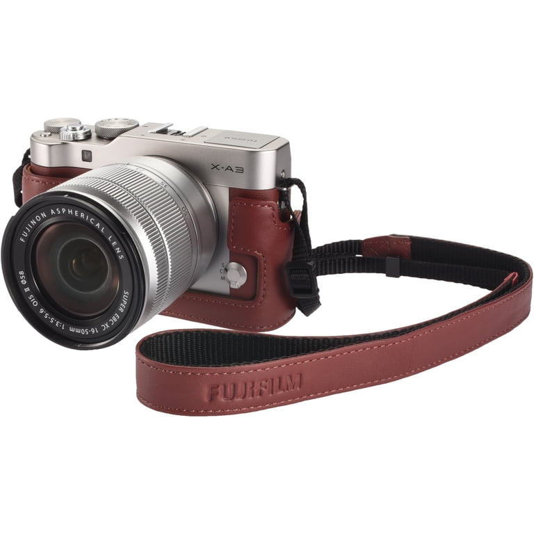 Fujifilm X-A3 Mirrorless Digital Camera with 16-50mm Lens (Brown