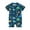 Colorful, variant on Suealasg Toddler Boys Romper Swimsuit 6M 1T 2T 3T Short Sleeve Cute Print One Piece Swimwear Baby Boys Sun Protection Rash Guard Bathing Suit