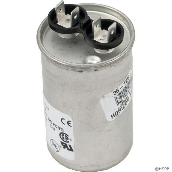 Essex 5VR0303 370V 30 MFD Motor Run Capacitor Round Case