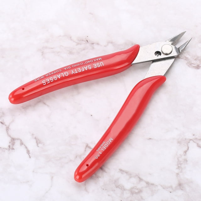 Wire Cutter , Side Cutting Nippers Wire Cable Cutter Steel Diagonal Tool For Electronics Jewelry Processing