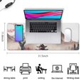 thumbnail image 5 of Elevate Your Game with Watercolor Cherry Blossom Large Gaming Mouse Pad: 31.5x11.8 Inch Desk Mat with Non-Slip Base & Stitched Edges, Perfect for Home Office Desk Setup!, 5 of 7