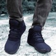 thumbnail image 5 of Tao Tao Hike Winter Footwear Barefoot Boots Mens Womens, Waterproof Winter Snow Boots, Warm Ankle Booties, Non-Slip Hike Shoes for Hiking Walking Outdoor Dark Blue 41, 5 of 7