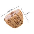 thumbnail image 2 of OUNONA Bamboo Woven Flower Pot Rustic Style For Balcony 1Set, 2 of 8