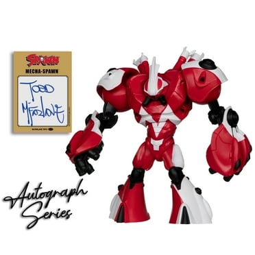 Robot Wars Spawn Todd McFarlane Autograph Series 7" Figure 30th Anniversary Gold Label - McFarlane Toys