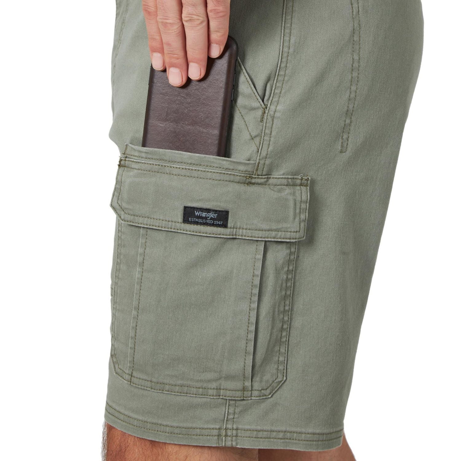 Wrangler Men's Short Cargo Élastique