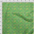 thumbnail image 3 of oneOone Polyester Lycra Green Fabric Batik Sewing Craft Projects Fabric Prints By Yard 56 Inch Wide - VK, 3 of 4