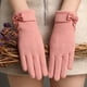 thumbnail image 2 of Women's Touch Screen Windproof Winter Gloves with Velvet Lining and Solid Color, 2 of 5