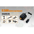 thumbnail image 2 of 20V 6.5Ah Batteries and Charger Combo Kit Replacement for Worx 20V Battery and Charger 5.0Ah 4.0Ah WA3578 WA3732 WA3742 WA3868 2.0Ah WA3575 WA3520 WA3525 20V batteries and Charger set, 2 of 7