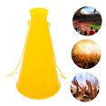 thumbnail image 3 of HEALEEP Plastic Cheer Megaphone Cheer Megaphone Yellow Shouting for Sports Events 1Pack, 3 of 8