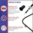 thumbnail image 5 of Whole Parts Dishwasher Heating Element Assembly Part# W11537778 - Replacement & Compatible with Some Jenn Air, Kitchen Aid, Kenmore, Maytag and Whirlpool Dishwashers, 5 of 6