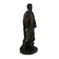 thumbnail image 2 of Veronese Design Hippocrates Greek Father of Medicine Holding Book & Staff Bronze Finish Statue, 2 of 3