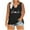 Black, variant on RKZDSR Plus Size Tank Top for Women Summer Clearance Printed Graphic Tops Casual Loose Vest V Neck Sleeveless Blouses Comfy Trendy Basic Shirts Holiday Tees Pink L