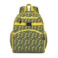 thumbnail image 1 of Minimalist Dinosaur Artistic Backpack with Baby Dino Pattern and Retro Hand-Drawn Watercolor Design, 1 of 6