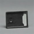 thumbnail image 2 of Leather Bat Wallet Personalized Hero Mask Design Bat Card Bag Multifunction Man Bat Billfold(Black), 2 of 5