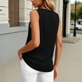 thumbnail image 6 of Yourumao Sleeveless Henley Shirts for Women Button Up Tank Tops Sleeveless Solid Casual Tshirts Summer Going Out Tanks, 6 of 6
