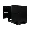 thumbnail image 3 of StarTech.com 8U Open Frame Wall Mount Network Rack w/ Built in Shelf 8U - 2-Post Adjustable Depth (12 Pouces to 18 Pouces) Equipment Rack - 75.2lbs (WALLSHELF8U) - Rack (Support Mural) - Noir - 8U - 19 Pouces - pour P/N : CABSCRWS1032, 3 of 9