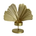 thumbnail image 1 of GUOOL Decoration Leaf Candlestick Wrought Iron Candle Holder Leaf Model Crafts Living Golden C, 1 of 9