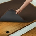 thumbnail image 3 of Attachable Rug for Stair Landings - Chocolate Brown - 4 Ft. x 4 Ft. - Many Other Sizes to Choose From, 3 of 4