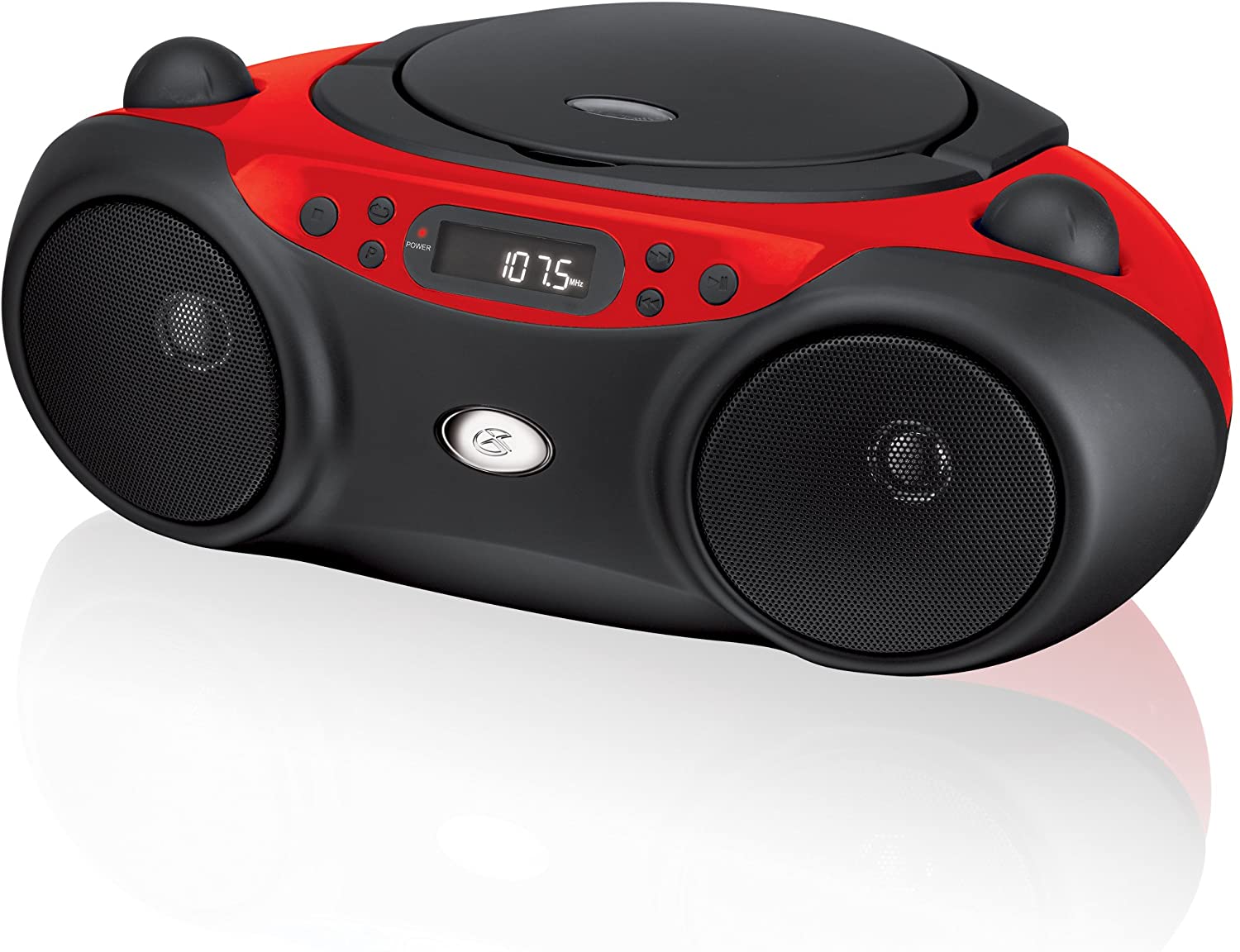 GPX Portable Top-Loading CD Boombox 