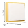 thumbnail image 3 of Veilleuse Magnétique Rechargeable USB, Applique Murale Sans Fil à Intensité Réglable pour Chambre, Garde-Robe et Cuisine, Lampe de Chevet LED Blanc Chaud^, 3 of 7