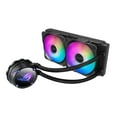 thumbnail image 1 of ASUS ROG STRIX LC II 240 ARGB - Processor liquid cooling system  - Radiator Size:  240 mm - (for: LGA1156, LGA1366, LGA1155, LGA2011, LGA1150, LGA2011-3, LGA1151, AM4, LGA2066, TR4, LGA1200) - copper base - 120 mm, 1 of 7