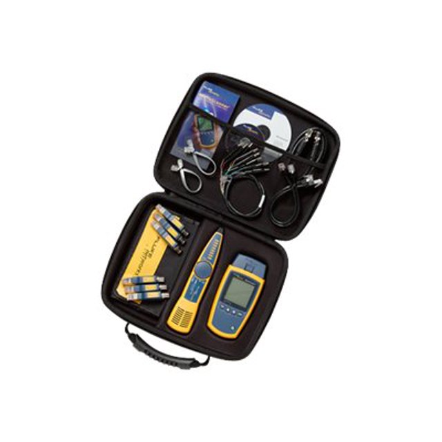 Fluke MicroScanner2 RJ11 RJ45 Coax Network Testeur Kit Professional Multicolore