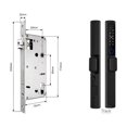 thumbnail image 2 of Door Lock, Waterproof Tuya Fingerprint Locks Round Handle Electronic Smart Sliding IC Card Code Lock For Aluminum Glass Push Pull Door ,Easy to Install, 2 of 7