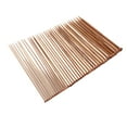 36pcs Knitting Needles Single Point 2mm to 10mm Bamboo Straight Needles