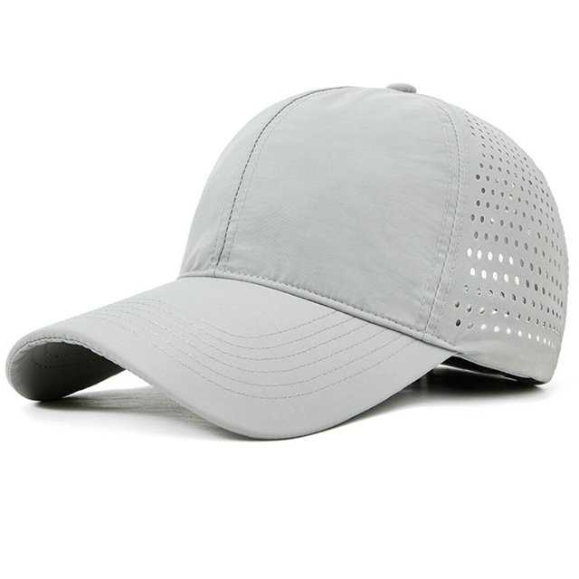 Gorra de béisbol de malla transpirable: sombrero deportivo de secado rápido para mujeres y hombres