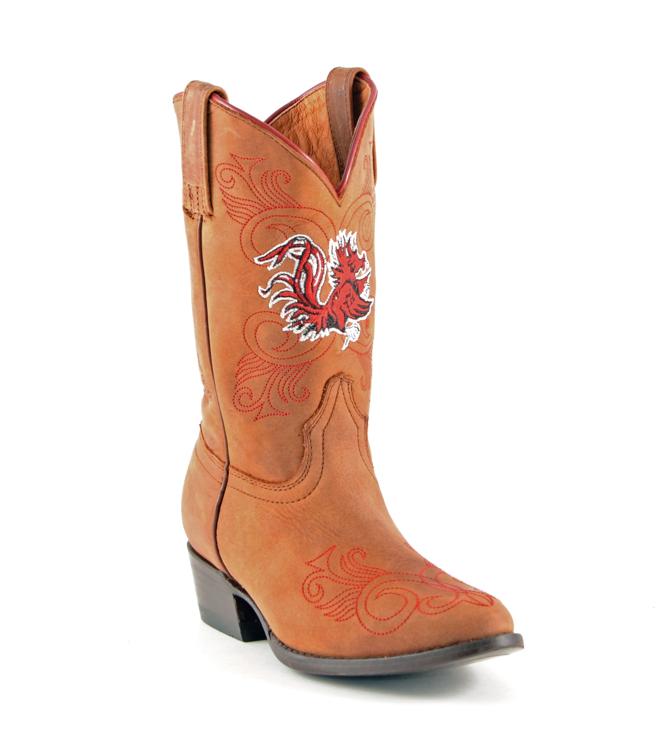 Gameday NEW Girls Leather University Of S Carolina Cowboy Boots