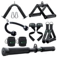 thumbnail image 1 of Set de accesorios para máquina de poleas QPARVERS para jalón al pecho, 1 of 7
