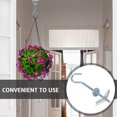 thumbnail image 4 of HEALEEP 10pcs Screw Ceiling Hook Hanger Iron for Heavy Duty Tools, 4 of 8