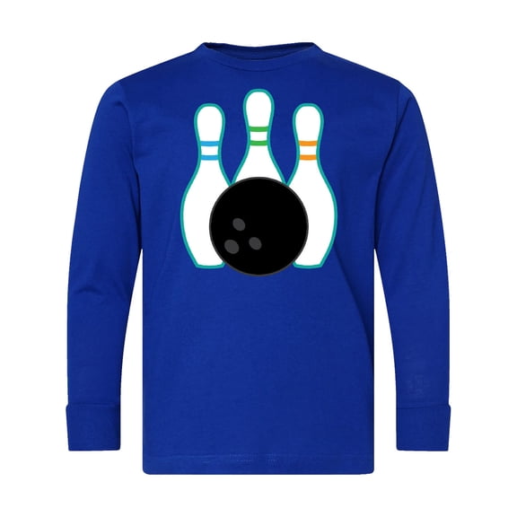 Inktastic Bowling Team Bowler Long Sleeve Youth T-Shirt