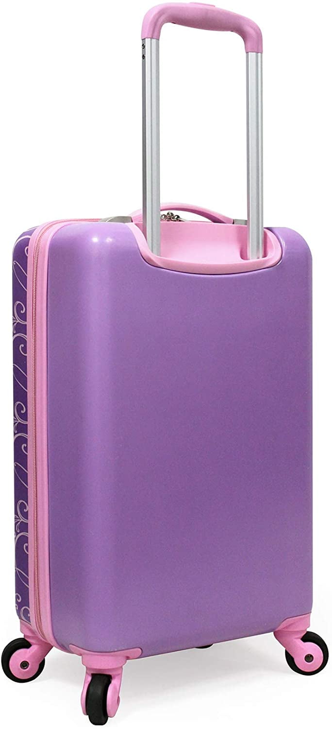 Disney Frozen II Anna Elsa Luggage Hard Side Tween Spinner Rolling